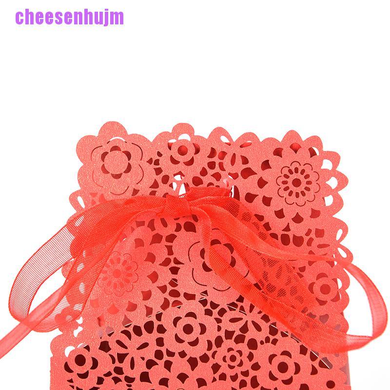 Set 50 Hộp Đựng Kẹo Cưới Hình Bươm Bướm