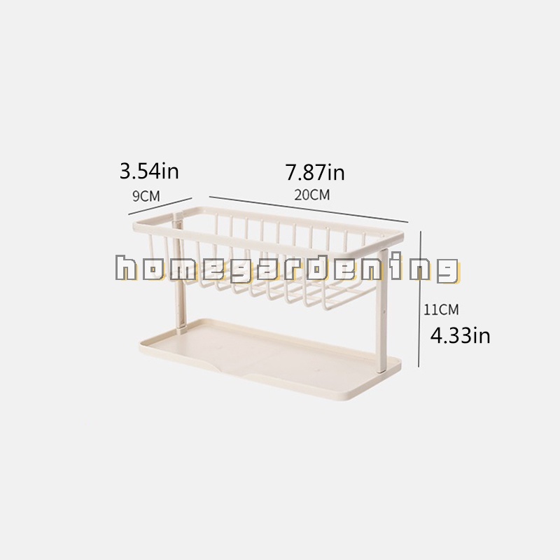 Giá Đỡ Đựng Mút Rửa Chén/Xà Phòng Ráo Nước