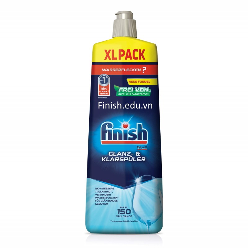 Combo Viên rửa bát Finish classic 110V + Muối Finish 1.2kg + Nước làm bóng bát Finish 750ml - HANOIMART