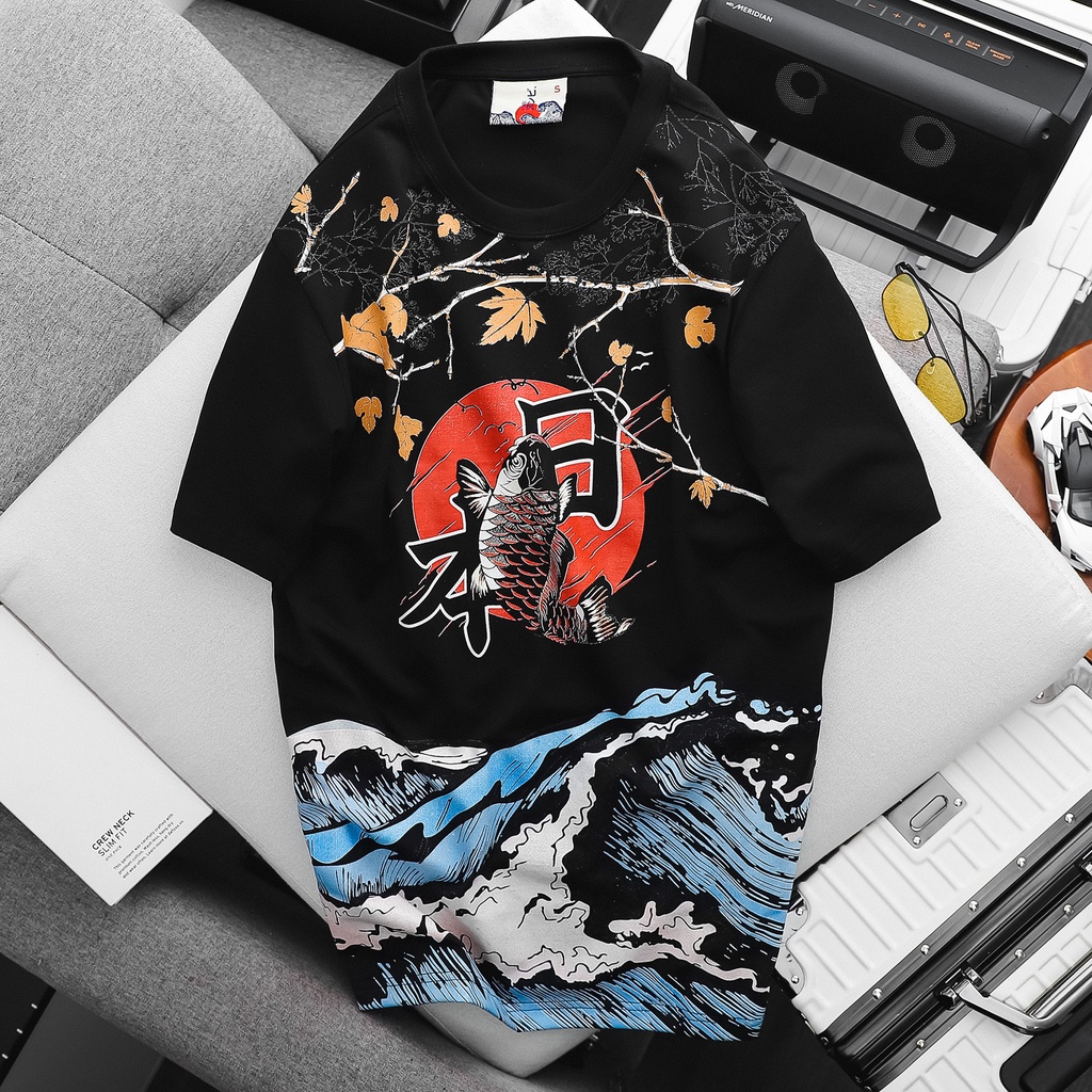 Áo Thun Nam Somehow  Autumn Print 2M , Chất Vải Cotton 2 chiều Thoải Mái , AT009928