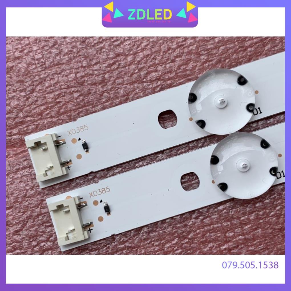 THANH LED TIVI LG 32LH591D 32LJ571D 32''V16.5 ART3 2718 REV0.11 V16.5 32 DH MỚI 100%, THANH 2 THANH, MỖI THANH 5 BÓNG 3V