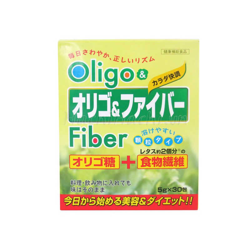 BỘT CHẤT XƠ THỰC VẬT OLIGO FIBER 150G (5G X 30 GÓI) - Hachi Hachi Japan Shop