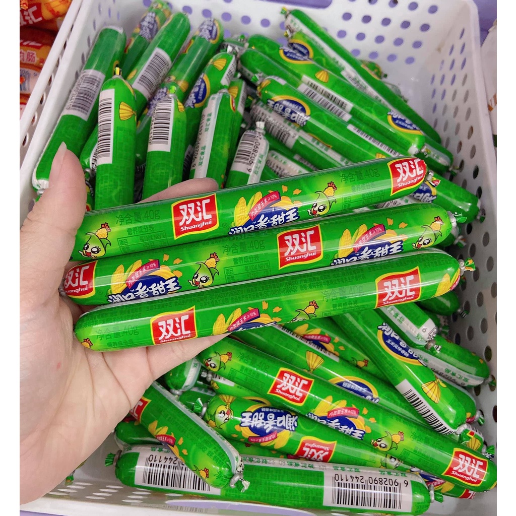 Xúc Xích Ngô Xanh - Đồ Ăn Vặt Trung Quốc