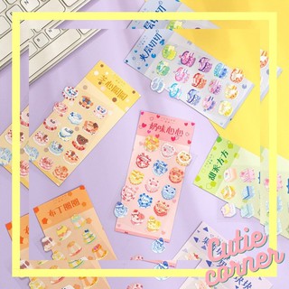 Sticker Hình Dán Các Loại Bánh Dễ Thương