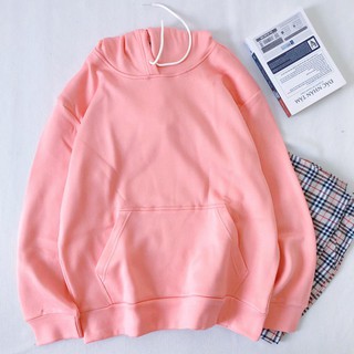 Hoodie trơn basic dày bịch - ẢNH THẬT