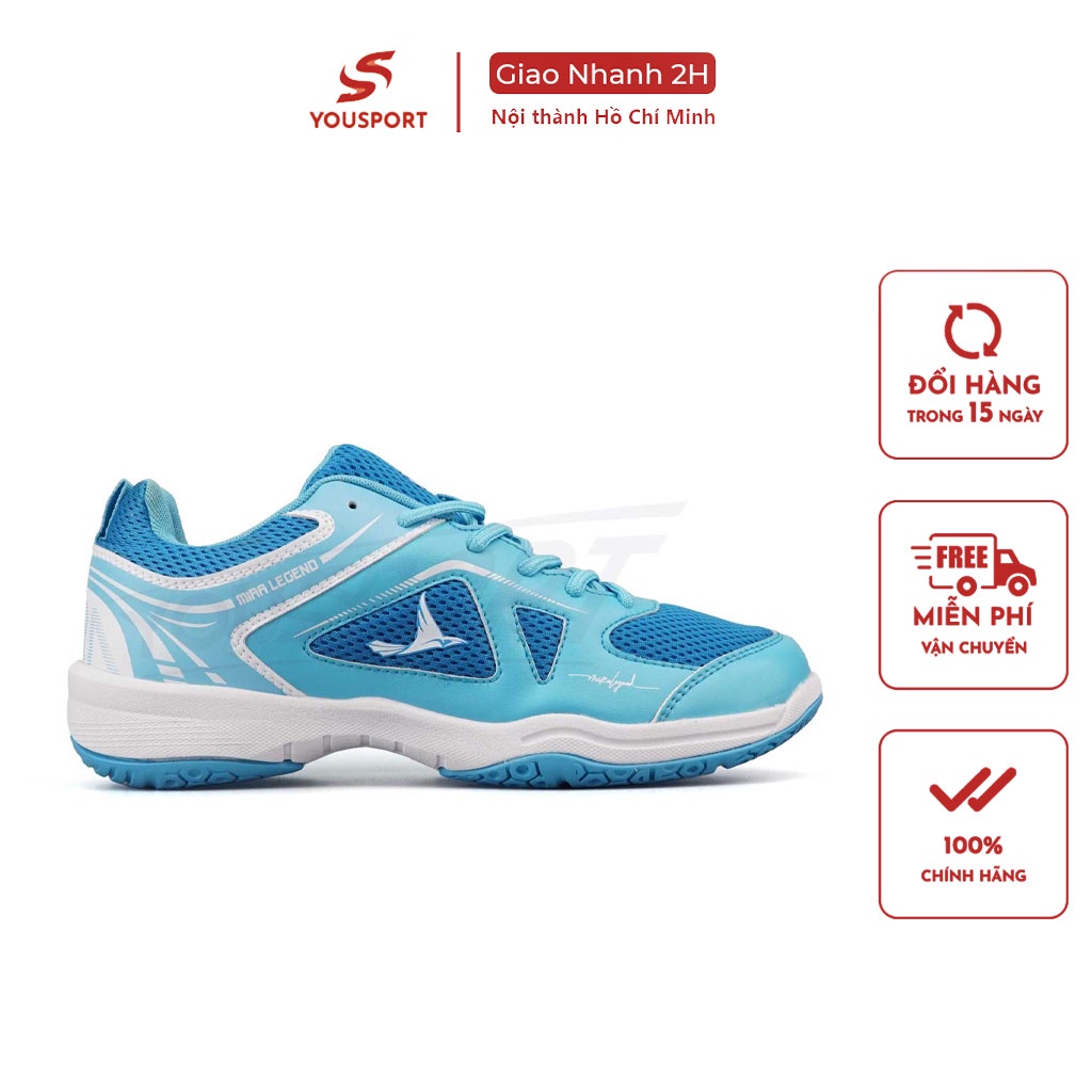 Giày Cầu Lông MIRA Legend 2022 da Mircofiber bền đẹp chống thấm nước bề mặt