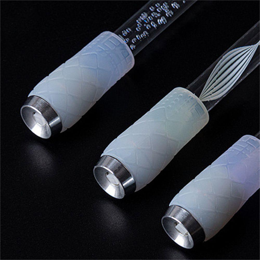 Bút Xoay Có Đèn LED Sử Dụng Pin Vui Nhộn Cho Học Sinh