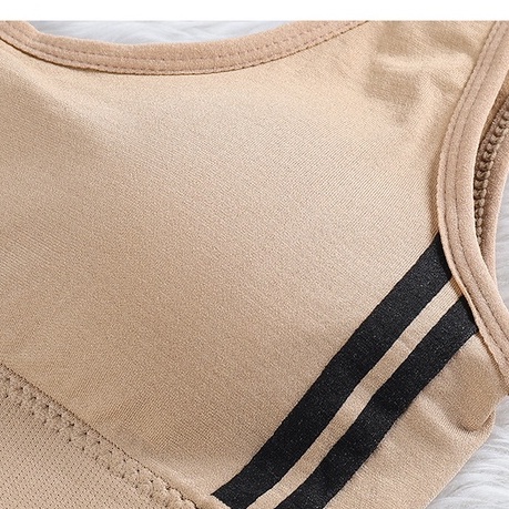 Áo bra tập gym chất cotton co dãn mát mẻ, có kèm mút mỏng không sợ lộ HLBOUTIQUE B3348