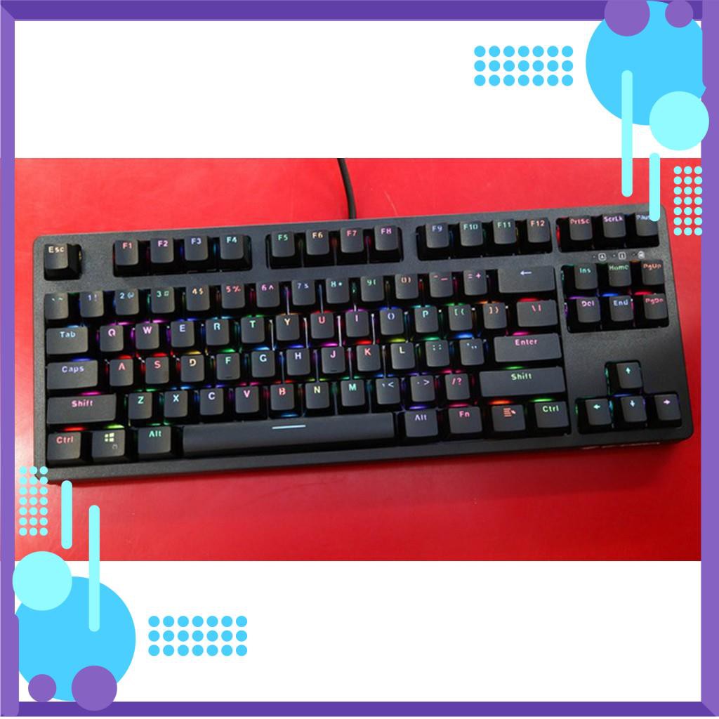 Bàn phím cơ Gaming Edra EK387 Led RGB/ Rainbow  - Chính hãng BH 24 tháng
