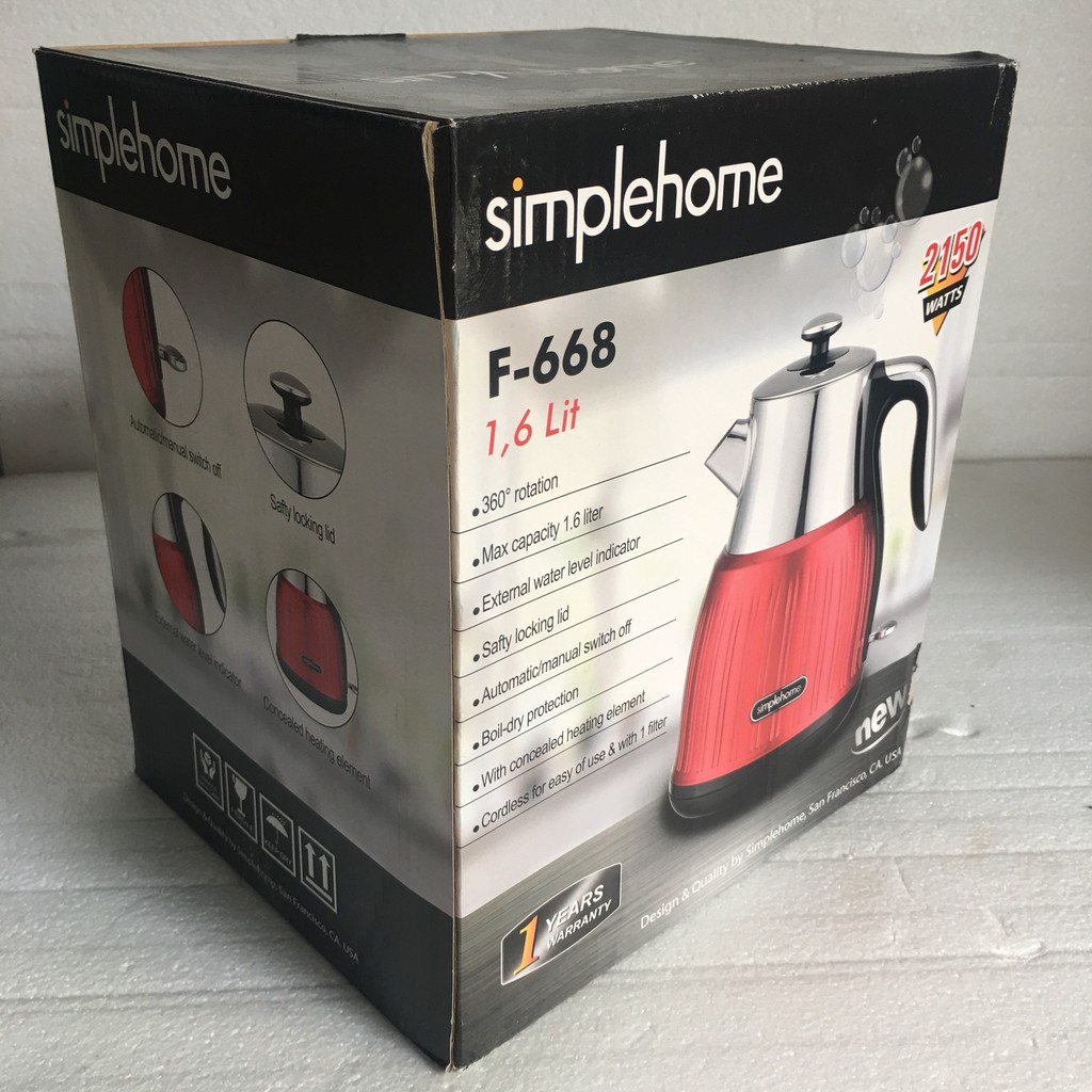 Ấm Đun SIMPLEHOME F-668