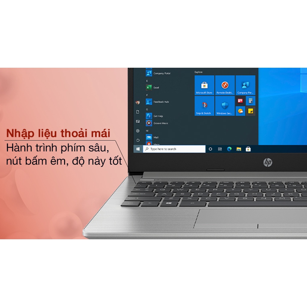 Laptop HP 240 G8 i3 1005G1/4GB/256GB/Win10 (519A7PA) - Hàng chính hãng