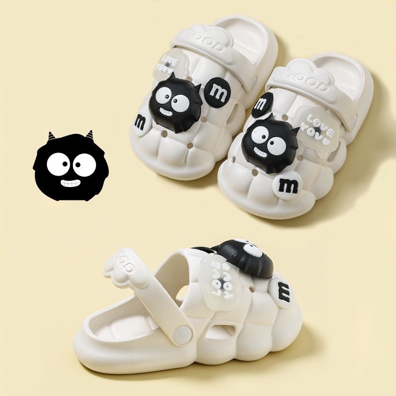 Dép Sandal Xỏ Ngón Đế EVA Chống Trượt In Hoạt Hình Thời Trang Mùa Hè Cho Bé Trai Và Gái 1-3 Tuổi