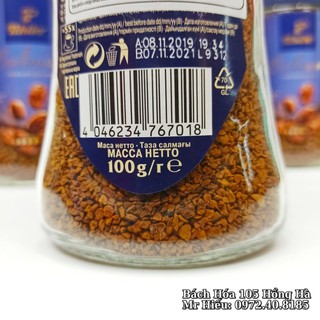 [Hỏa Tốc] Cà phê hòa tan Tchibo 100g