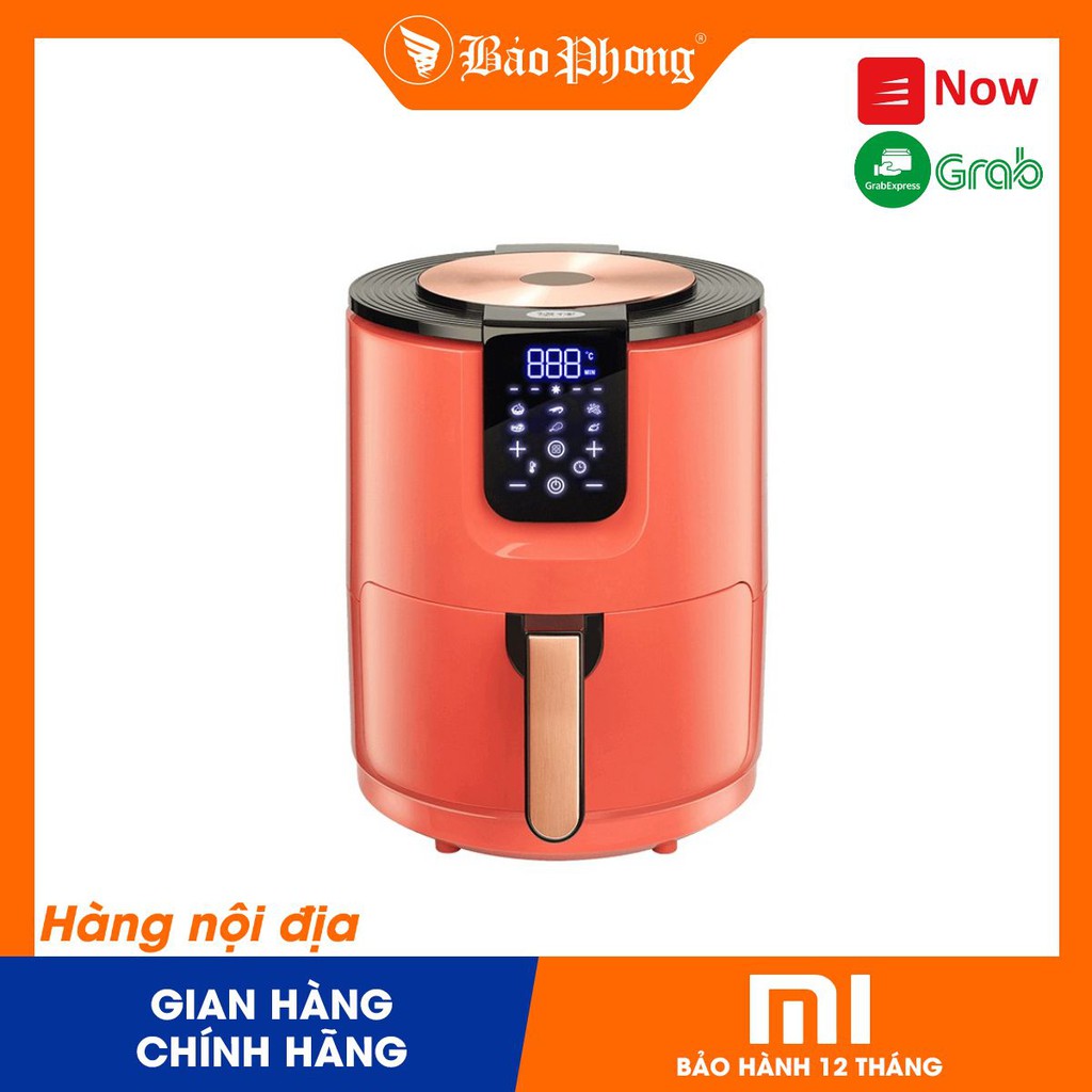 Nồi chiên không dầu 3.5L XIAOMI YOUBAN 5106TS Oil-Free Large-Capacity Air Fryer / Chính hãng - BH 12 tháng