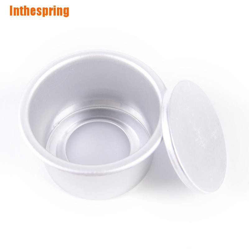 Khuôn Làm Bánh Pudding Tròn Bằng Hợp Kim Nhôm