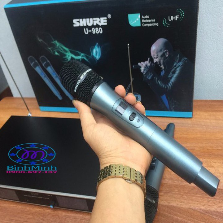 MICRO SHURE U980 không dây