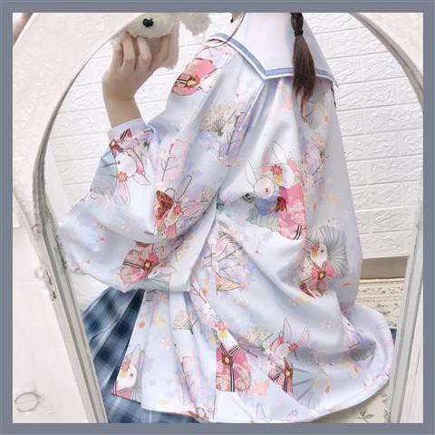 Bộ Đồ Cách Tân Họa Tiết Hoa Anh Đào Xinh Xắn