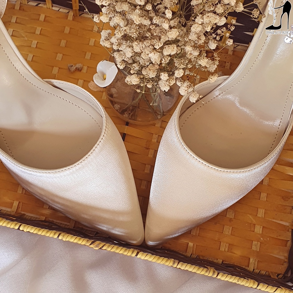 GIÀY CƯỚI CÔ DÂU - MẪU NƠ NHẸ NHÀNG XINH ĐẸP L'TÂY-HÌNH ẢNH THỰC TẾ SHOP CHỤP