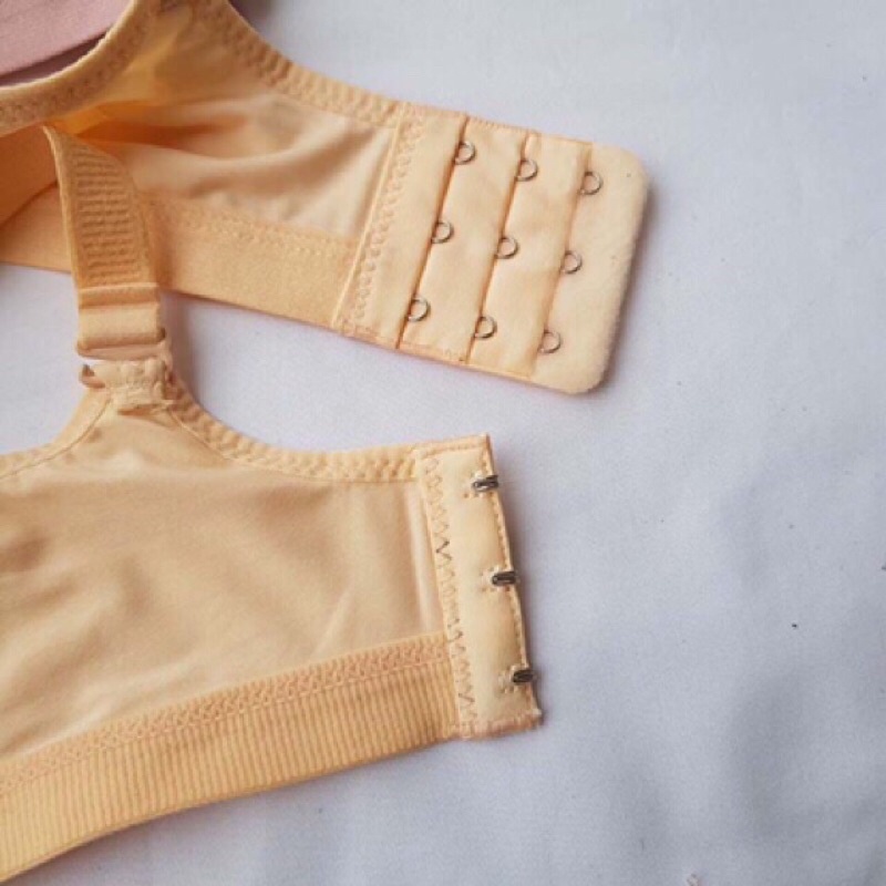 Áo ngực cotton không gọng đệm mỏng sisterhood co giãn thoải mái nhiều màu 778