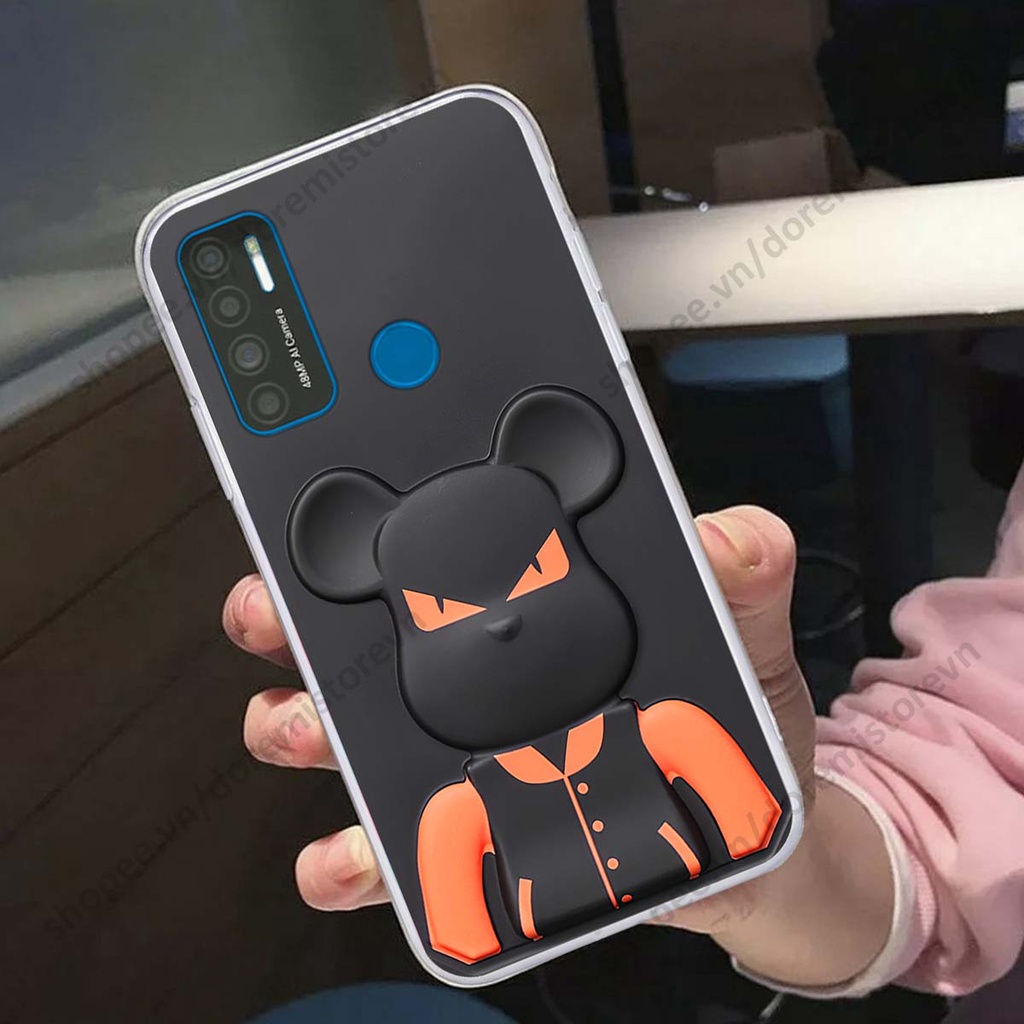 Ốp lưng Vsmart Star 5 / Joy 4 / Live 4 hình kaws, kith, bear brick nổi 3D phong cách độc đáo