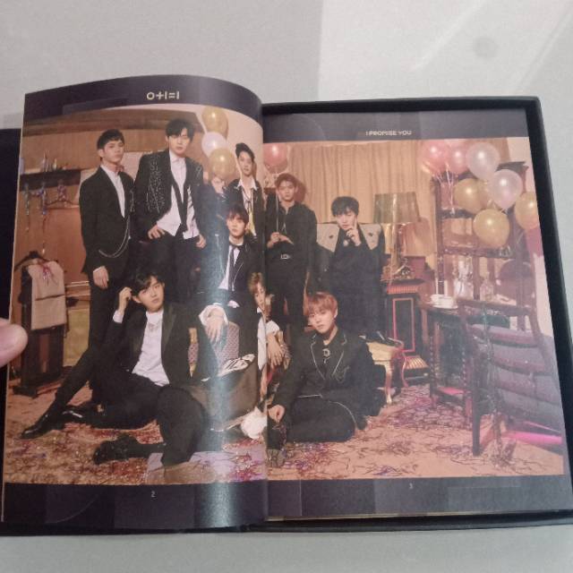 Bộ thẻ ảnh nhóm nhạc Wanna One - I.P.U I Promise You