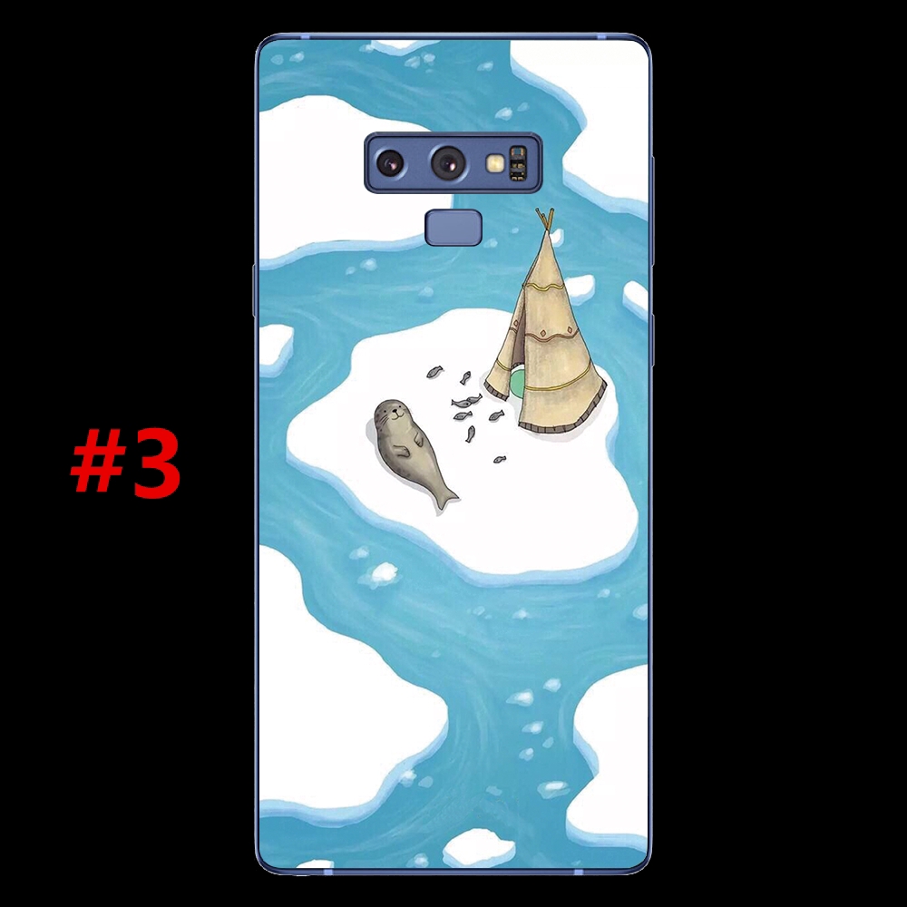 Ốp điện thoại TPU chống trượt hình gấu trúc cho Samsung Note 9 8 / S8 S9 Plus | BigBuy360 - bigbuy360.vn