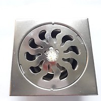 Ga thoát sàn inox rẻ phi 90