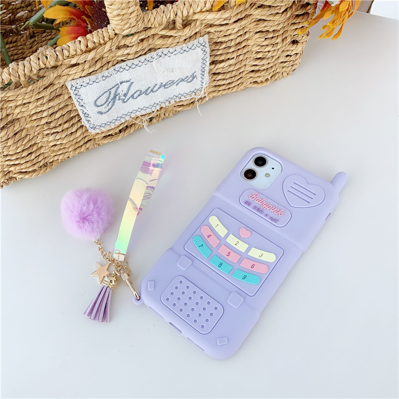 Ốp lưng iPhone 12 Pro Max iPhone11 Soft Silicone 3D Phone model Cover Apple iPhone X XR XS Max 6/7/8 Plus Silicone Case