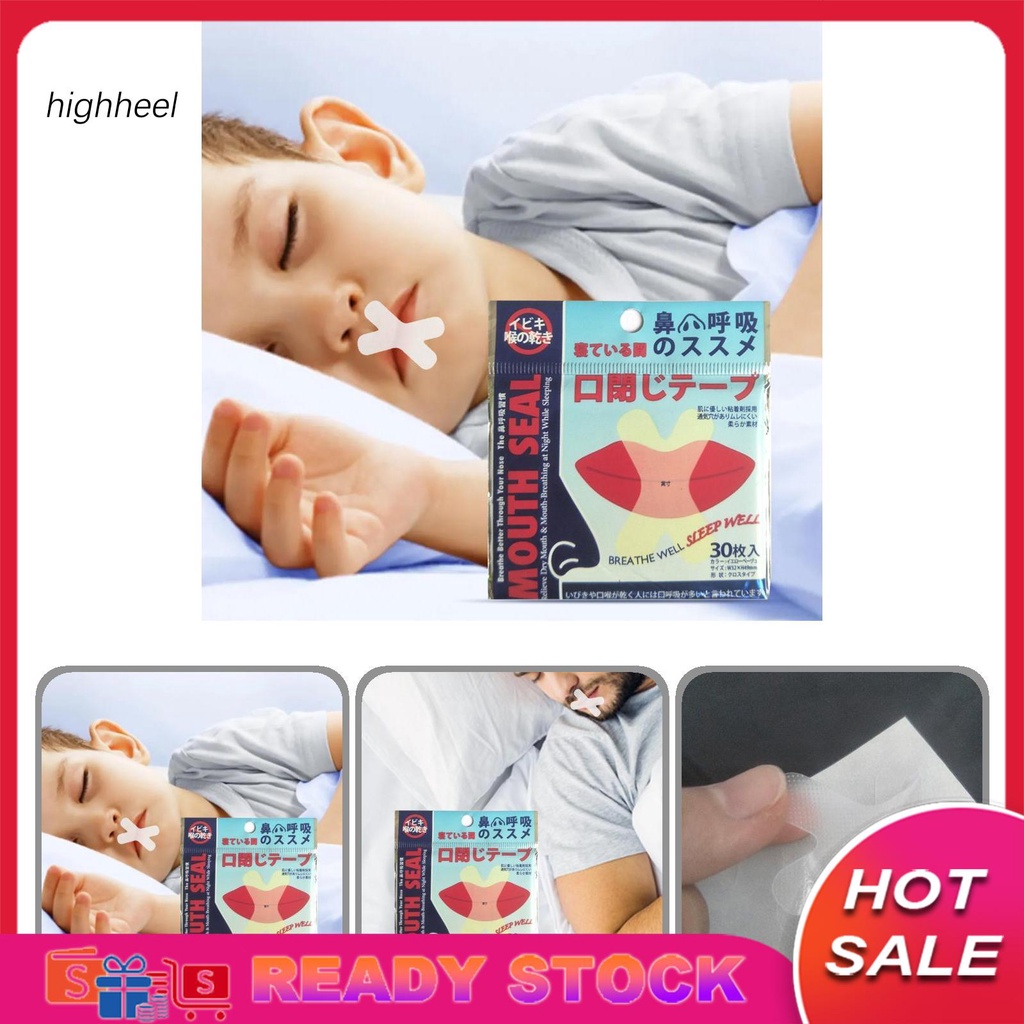 Miếng băng dán miệng khi ngủ giúp chống ngáy