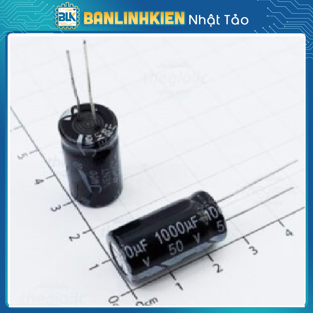 Bộ 5 Tụ Hóa 100UF 50V 8x12MM