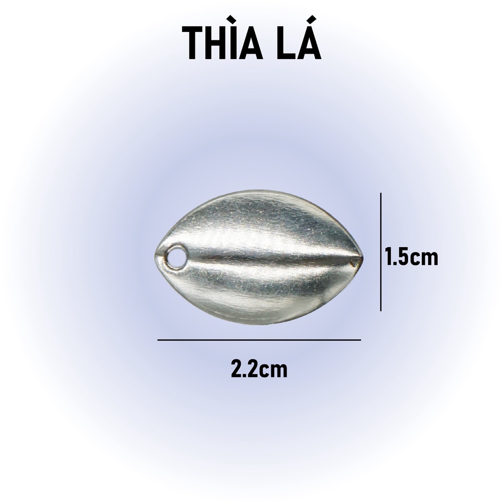 THÌA LÁ - THÌA LÁ CÓ GÂN  - 2.2 CM