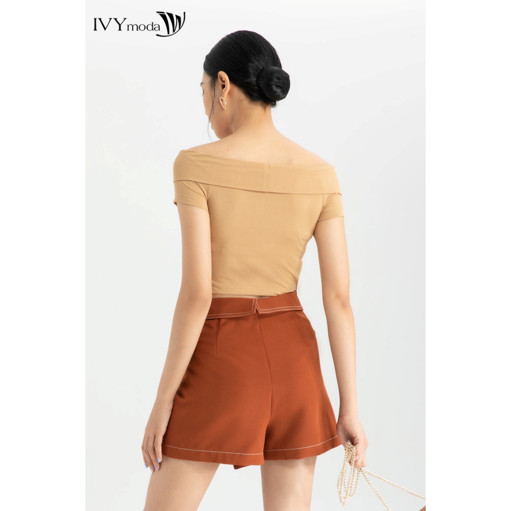 [NHẬP WABRTL5 GIẢM 10% TỐI ĐA 50K ĐH 250K ]Quần sooc nữ giả váy IVY moda MS 20B8547