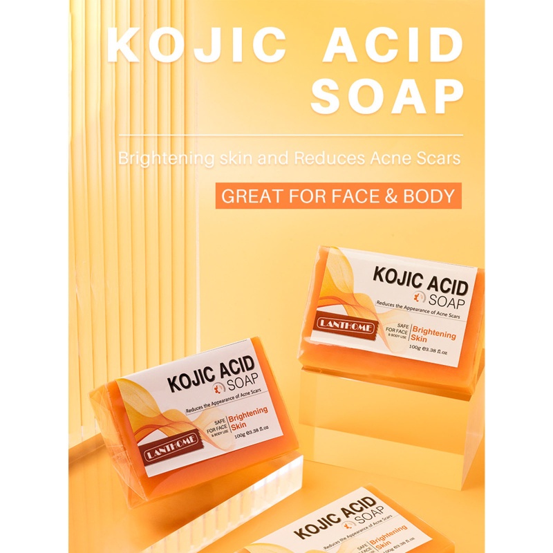 Xà Phòng Tắm Axit Kojic Tự Nhiên Làm Sáng Và Đều Tông Màu Da Dành Cho Nam Và Nữ YOUYO