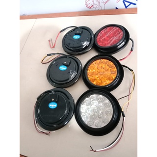 Đèn hậu ô tô 2015 hình tròn 3 màu vàng/trắng/đỏ.giá 1 cặp 2 cái. điện áp 12v 24v. chất lượng-mẫu mã đẹp