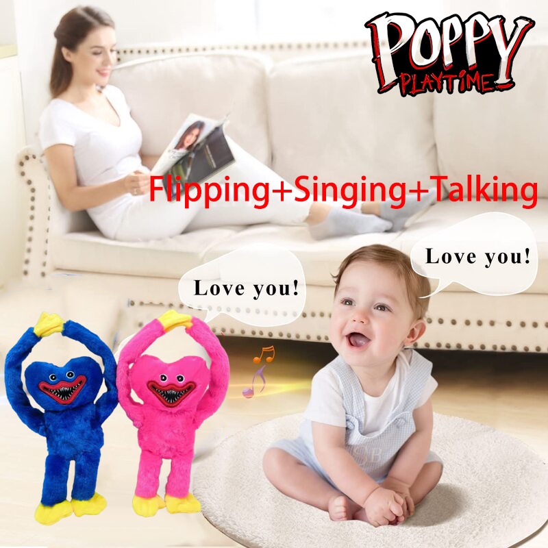Thú Nhồi Bông Hình Chú Chó Huggy Wuggy Đáng Yêu Thích Hợp Làm Quà Tặng Cho Gia Đình Và Bạn Bè