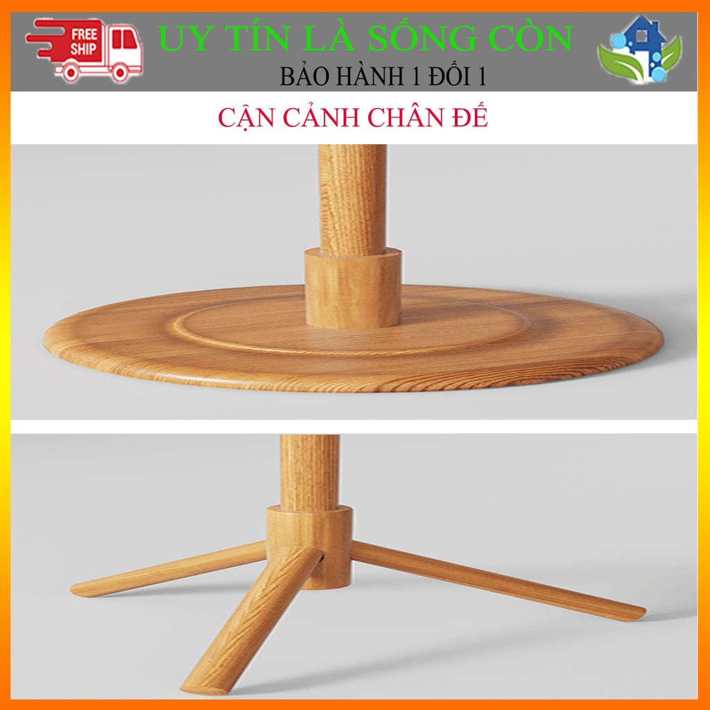 [BỀN BỈ - SANG TRỌNG] Cây treo mũ gỗ treo túi xách, ví, quần áo các loại