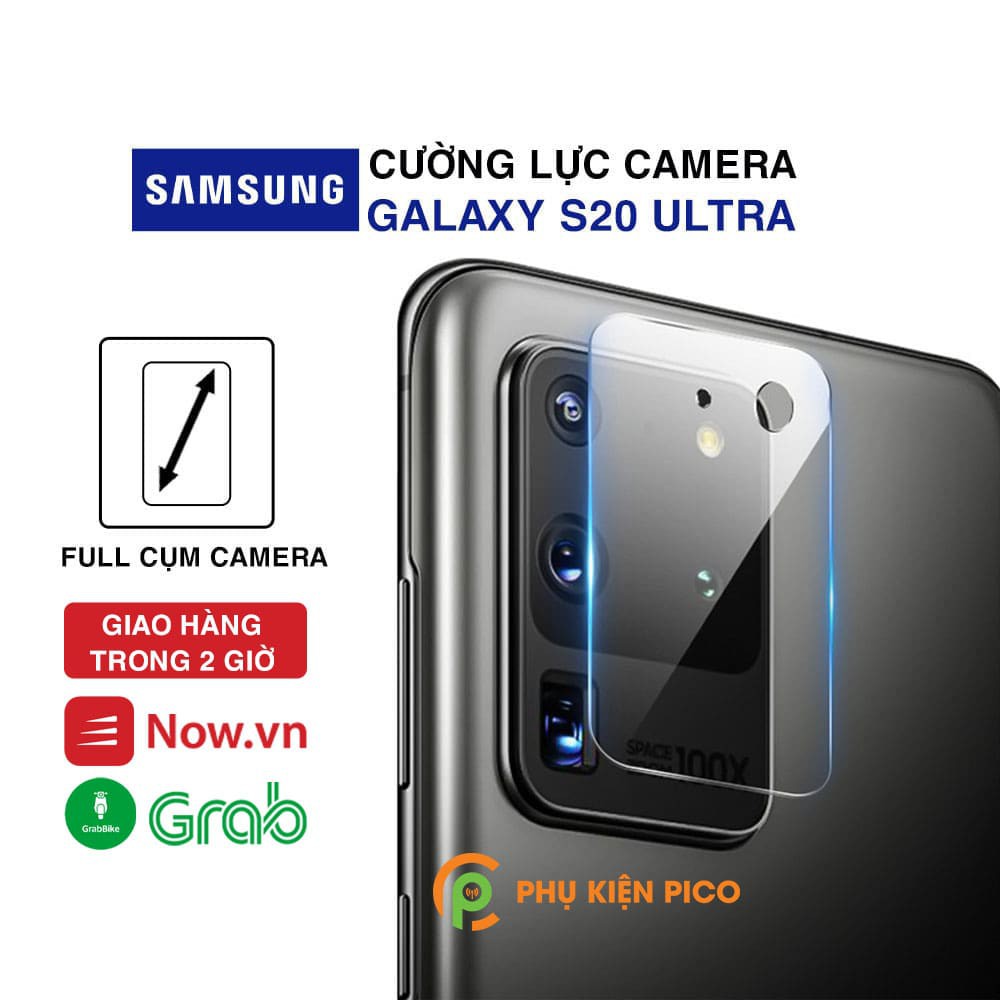 Cường lực camera Samsung S20 Ultra độ cứng 9H trong suốt - Dán camera Samsung Galaxy S20 Ultra