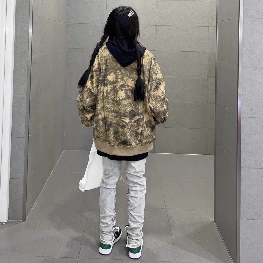 Áo Khoác Gió Bomber Họa Tiết Rằn Ri Độc Lạ, Áo Khoác Hot Trend Mùa Đông 2022 𝘽𝙮.𝘾𝙖𝙢𝙘𝙖𝙢