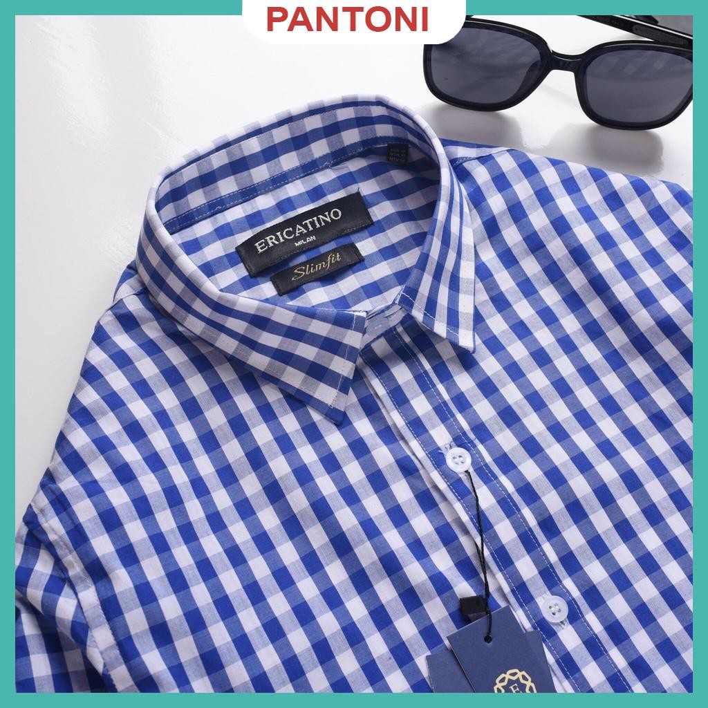 Áo sơ mi nam dài tay gấp hộp Kẻ Ca Rô Vuông cao cấp , chất vải cotton mịn phong cách công sở(SMKV) | BigBuy360 - bigbuy360.vn