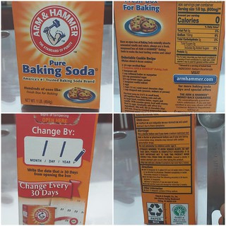 Bột/Muối nở Baking Soda  Arm & Hammer 454g