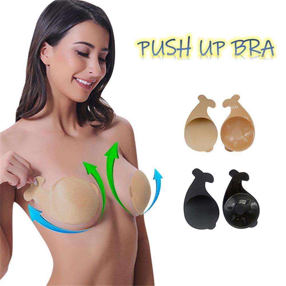 ♪Con đường♪ Miếng Dán Nâng Ngực Silicone Hình Cá Heo Chống Chảy Xệ Tái Sử Dụng Được Tiện Lợi Dành Cho Nữ