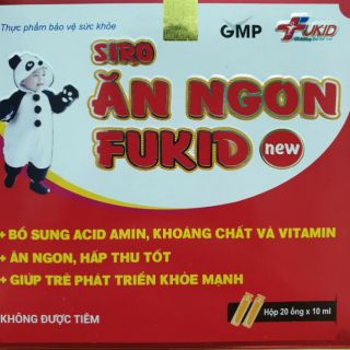 Siro ăn ngon cho bé FUKID NEW