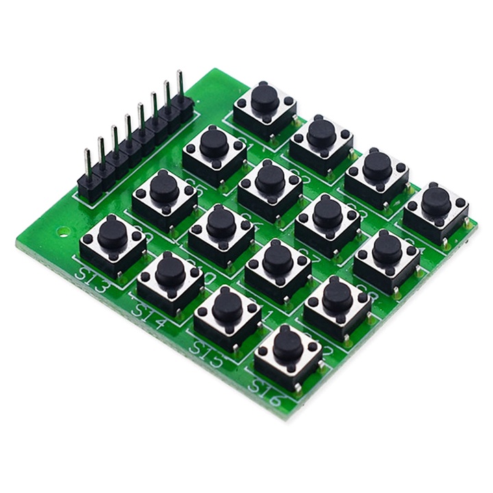 Bàn Phím Ma Trận Arduino Matrix 4x4 16 Phím Mở Rộng