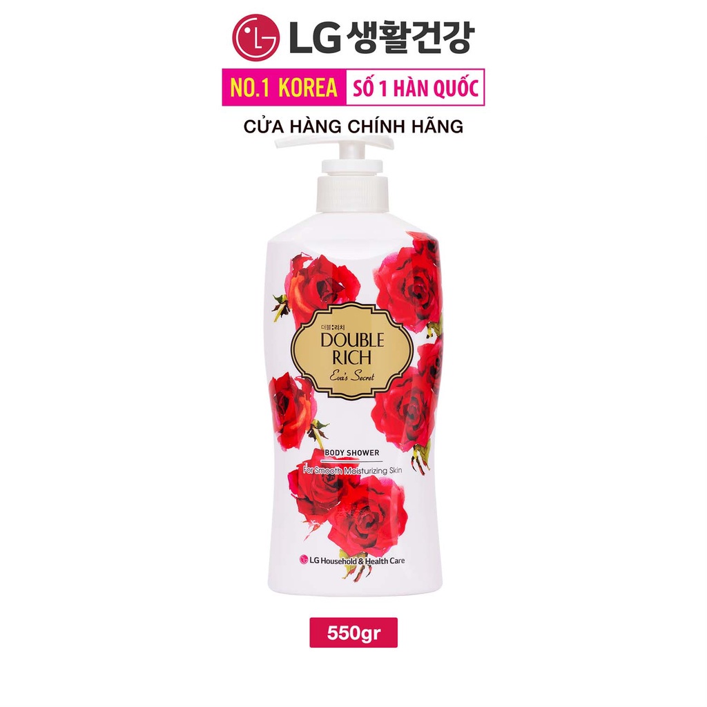 Sữa tắm Double Rich hương hoa chiết xuất từ thiên nhiên 550ml