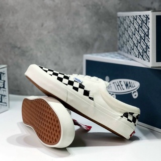 Giày nam nữ sneaker vans old skool sọc caro cột dây cổ thấp - giày nam nữ học sinh vans xanh navy - vans xám