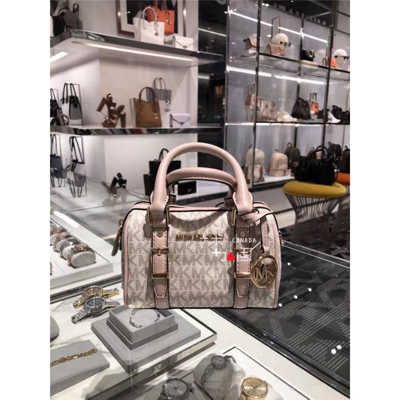 túi xách đeo chéo nữ da thật Michael Kors Bedford mini