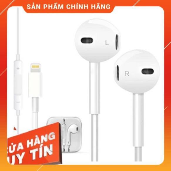 SIÊU BỀN -Tai nghe iP 7,8,7plus,8plus...XS MAX [KHÔNG CẦN KẾT NỐI BLUETOOTH]