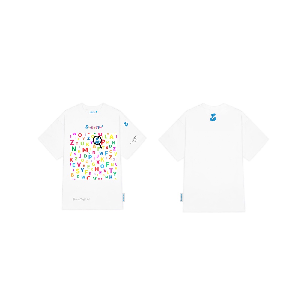 GWENETH ALPHABET TEE