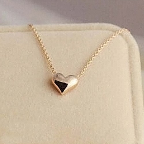 Dây Chuyền Nữ Mặt Trái Tim Nhỏ Đơn Giản và thanh lịch cho phái nữ
