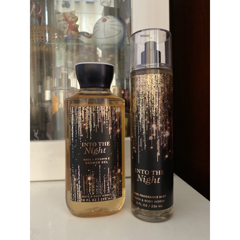 BILL US - BỘ SẢN PHẨM SET 2 CHAI INTO THE NIGHT BATH AND BODY WORKS FULLSIZE